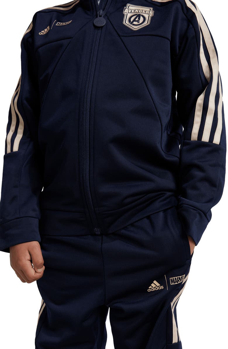 adidas x Marvel's Avengers Kids' Tiro Suit-Up Track Jacket & Pants Set, Alternate, color, 