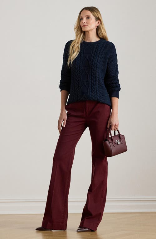 Ralph Lauren Lauren Refined Chinos In Red