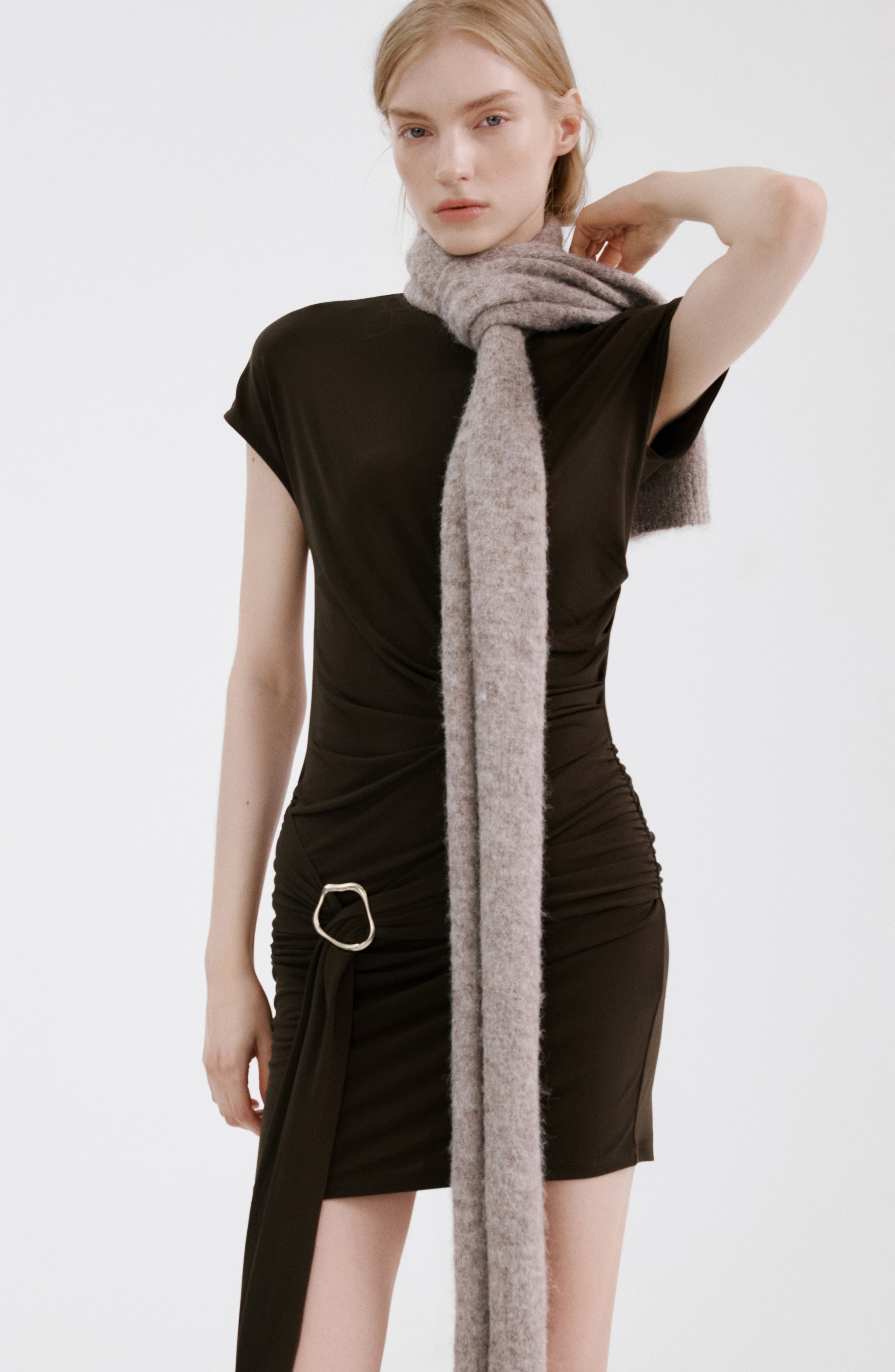 Vestido Side Drape Top - image 2