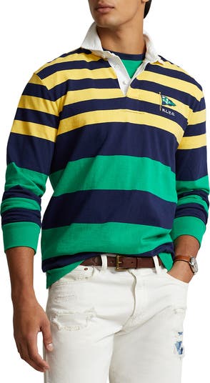 Polo Ralph Lauren Stripe Cotton Rugby Shirt | Nordstromrack