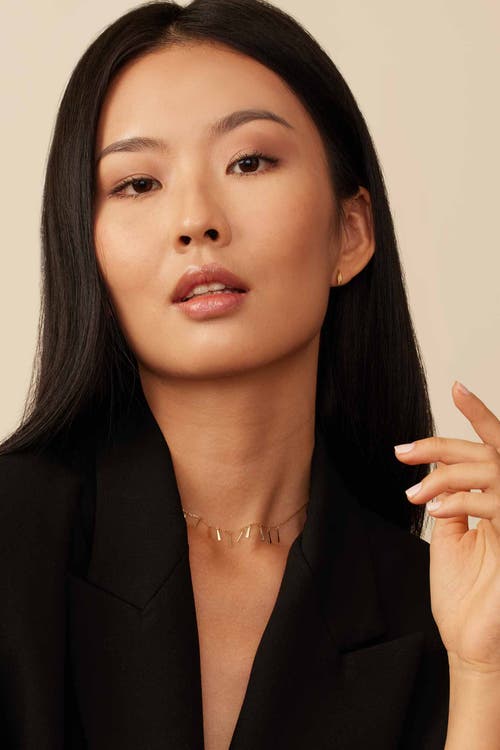 Oradina 14k Gold Making Waves Studs In Yellow Gold