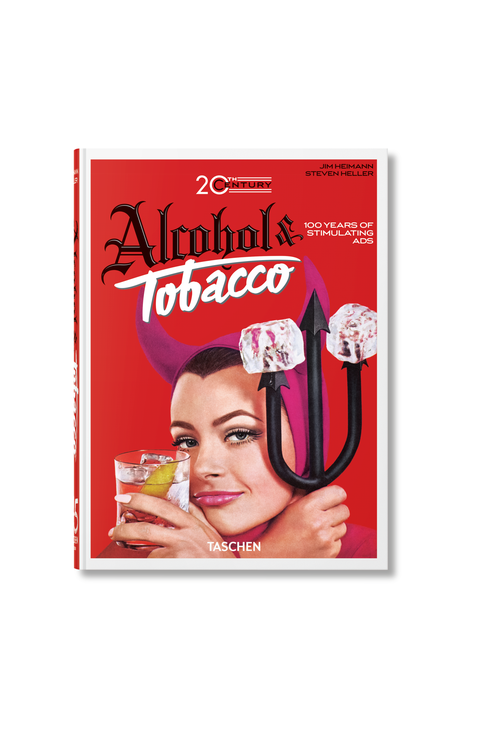 20th Century Alcohol and Tobacco Ads 45th ed English French German Book
