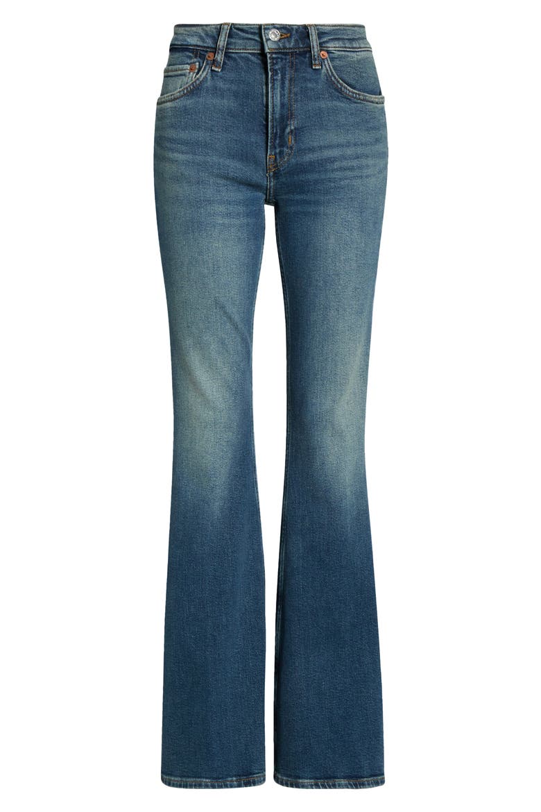The Strutter High Waist Flare Leg Jeans, Alternate, color, SONOMA INDIGO