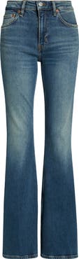 Re/Done The Strutter High Waist Flare Leg Jeans