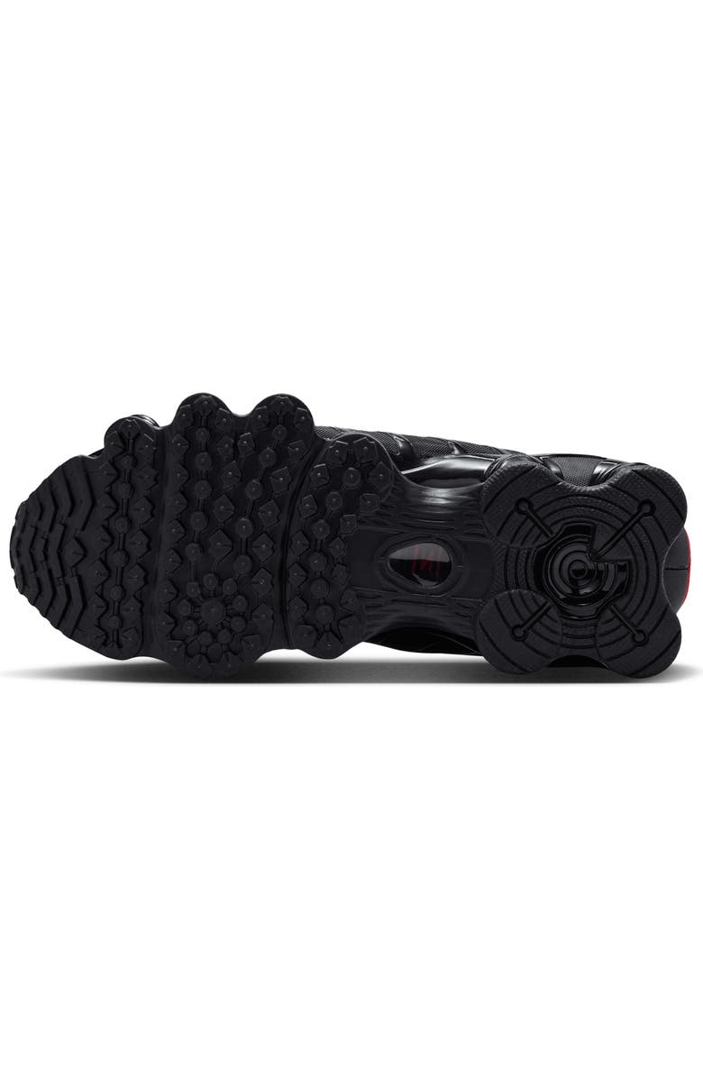 Nike Kids' Shox TL Sneaker, Alternate, color, Black/ Black/ Light Crimson