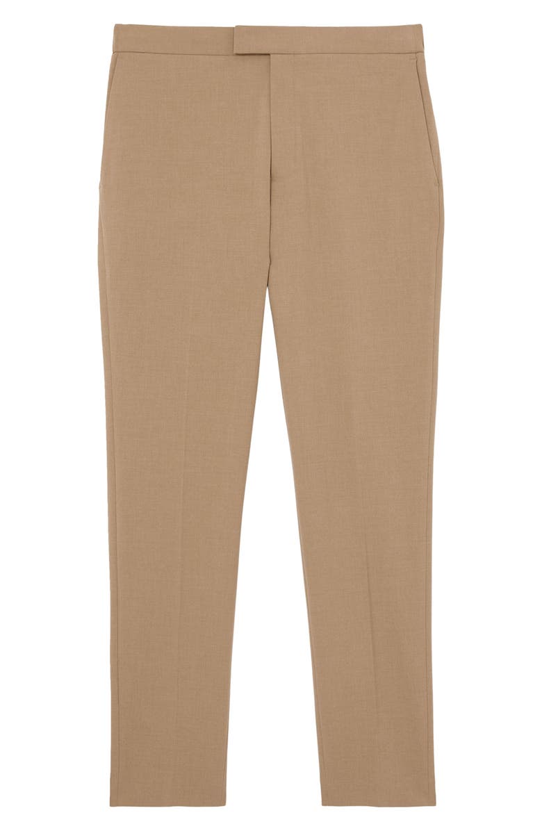 Reiss Found Slim Fit Pants, Alternate, color, Soft Camel Brow