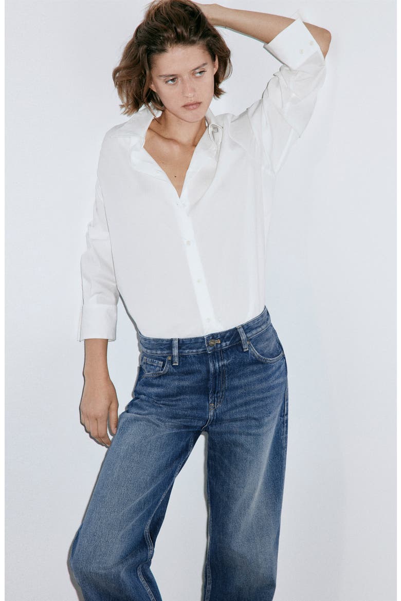 Miami Straight Leg Jeans, Alternate, color, DARKER BLUE
