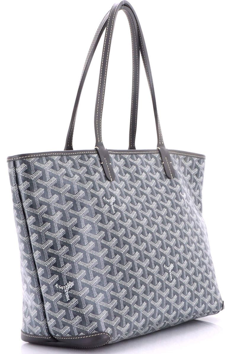 Pre-Owned Goyard Artois Tote Coated Canvas PM, Alternate, color, Gray