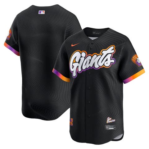 Men's Nike  Anthracite San Francisco Giants 2025 City Connect Limited Jersey