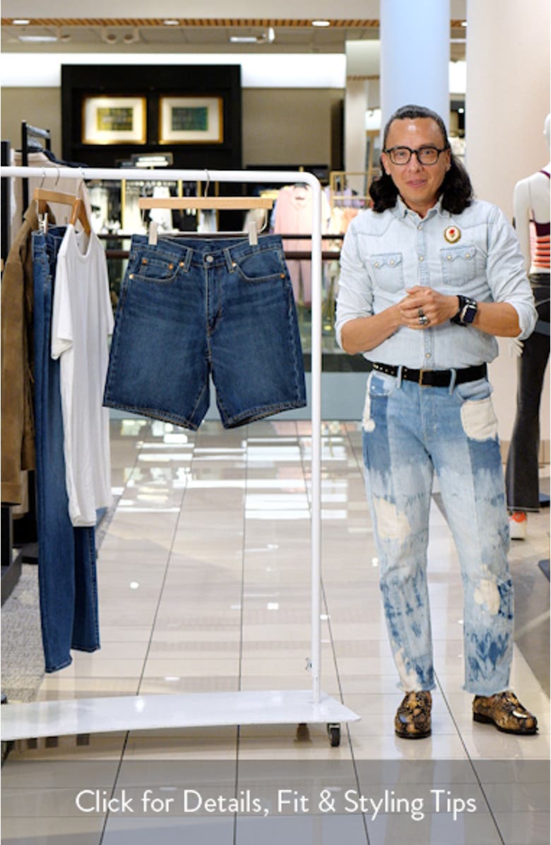 468 Loose Denim Shorts, sales video thumbnail