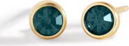 Mint & Lily Birthstone Bezel Studs
