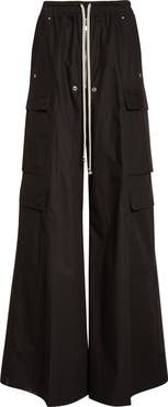 Rick Owens Cargobelas Cotton Cargo Pants