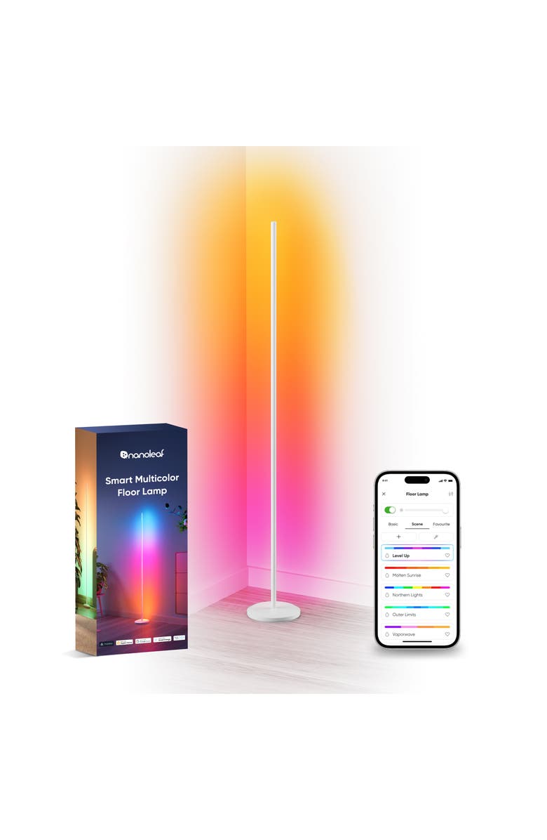 Nanoleaf Smart Multicolor Floor Lamp, Main, color, Multicolor