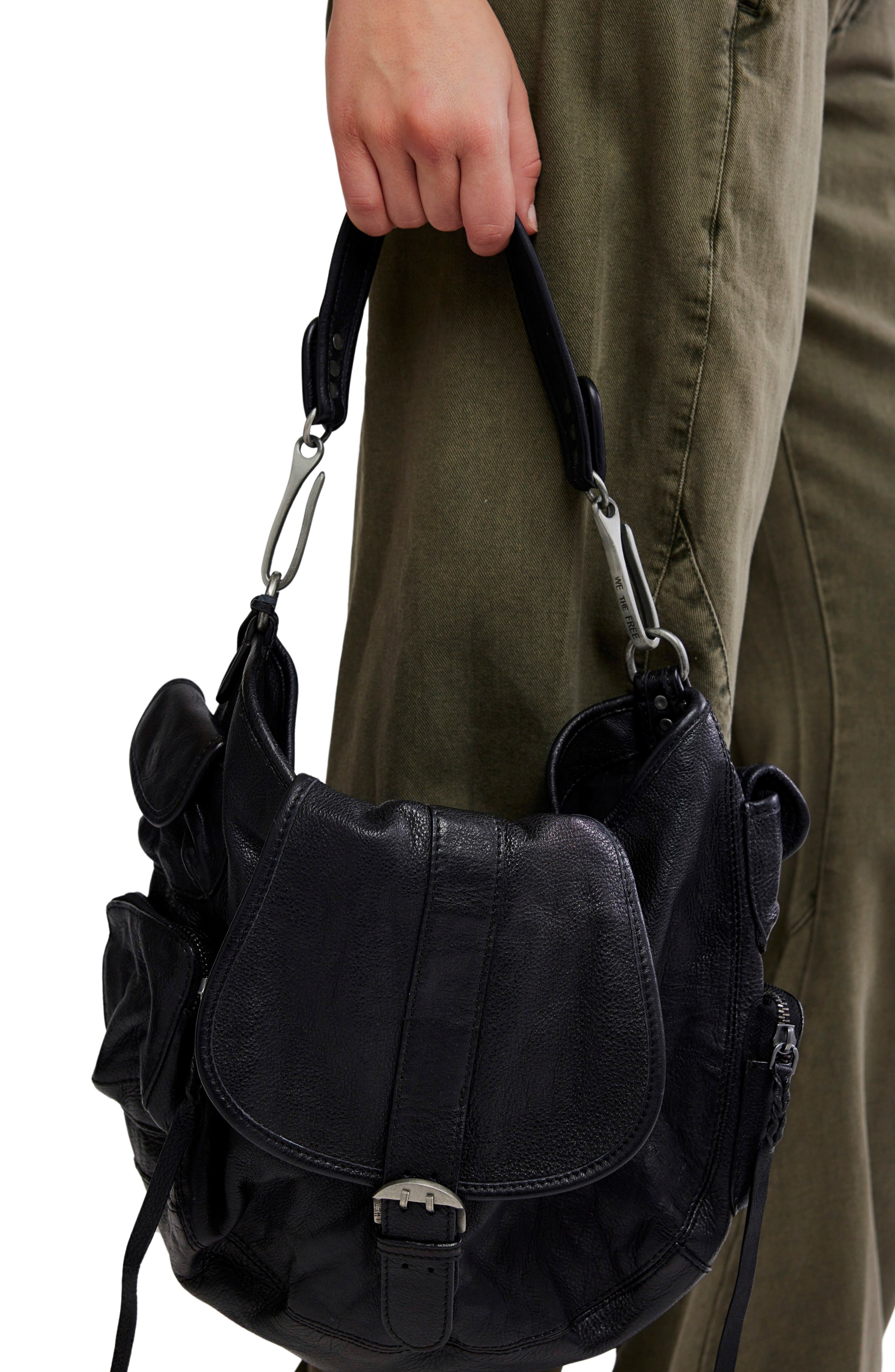 Asher Leather Tote, Alternate, color, BLACK