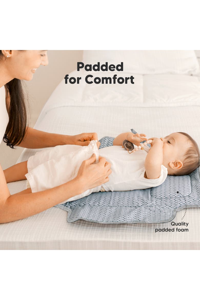 Ezee Diaper Changing Pad, Alternate, color, Gray Mod