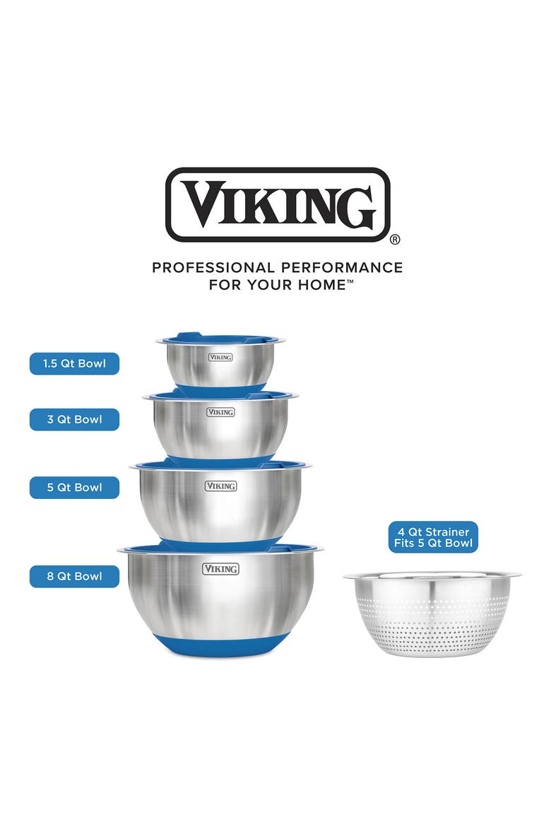 9-Piece Mixing Bowl Set, Alternate, color, BLUE