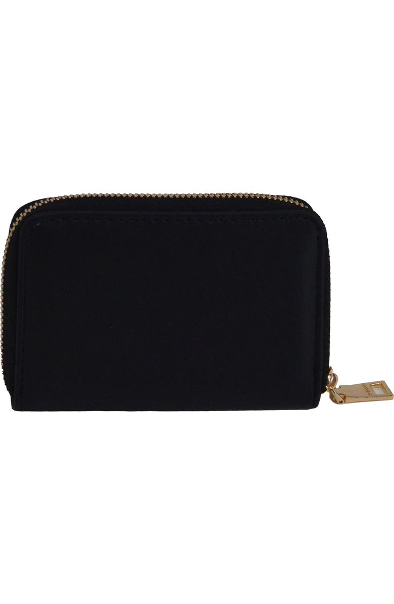 bebe Otto Crossbody Bag with Matching Wallet, Alternate, color, Black