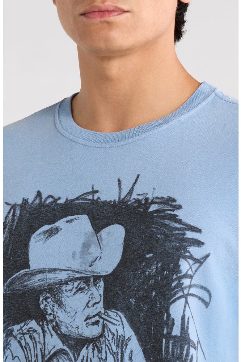 Best in the West Graphic T-Shirt, Alternate, color, LIGHT BLUE