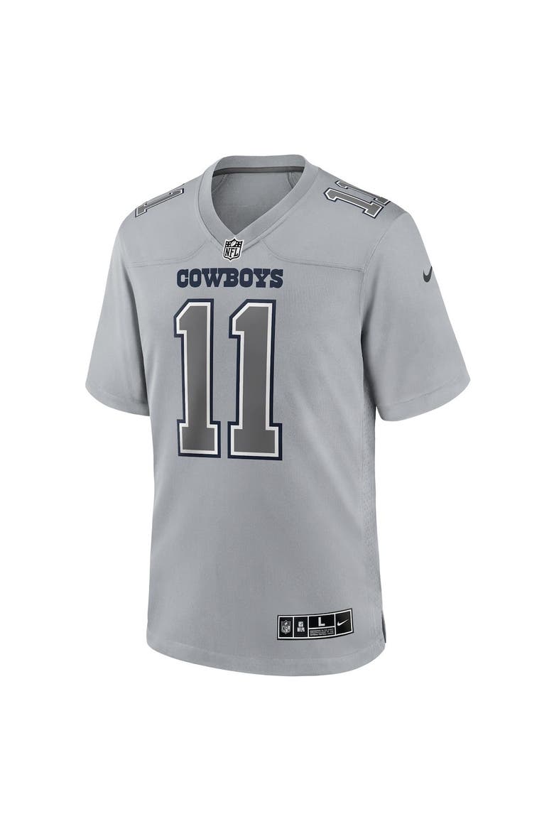 Men's Nike Micah Parsons Gray Dallas Cowboys Atmosphere Fashion Game Jersey, Alternate, color, Gray