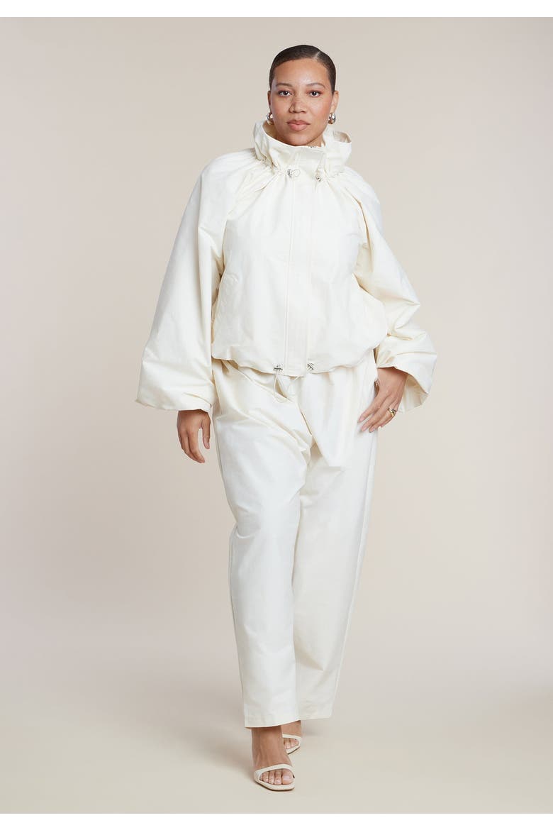 Cotton Blend Straight Leg Pant, Main, color, PAPYRUS