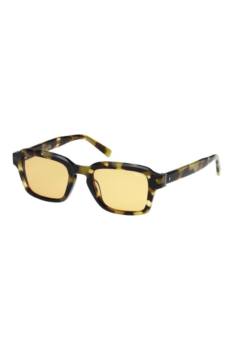 51mm Round Sunglasses, Alternate, color, BLONDE HAVANA / BROWN