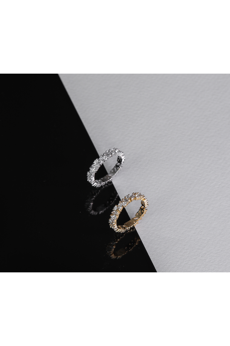 Leah Ring, Alternate, color, Silver