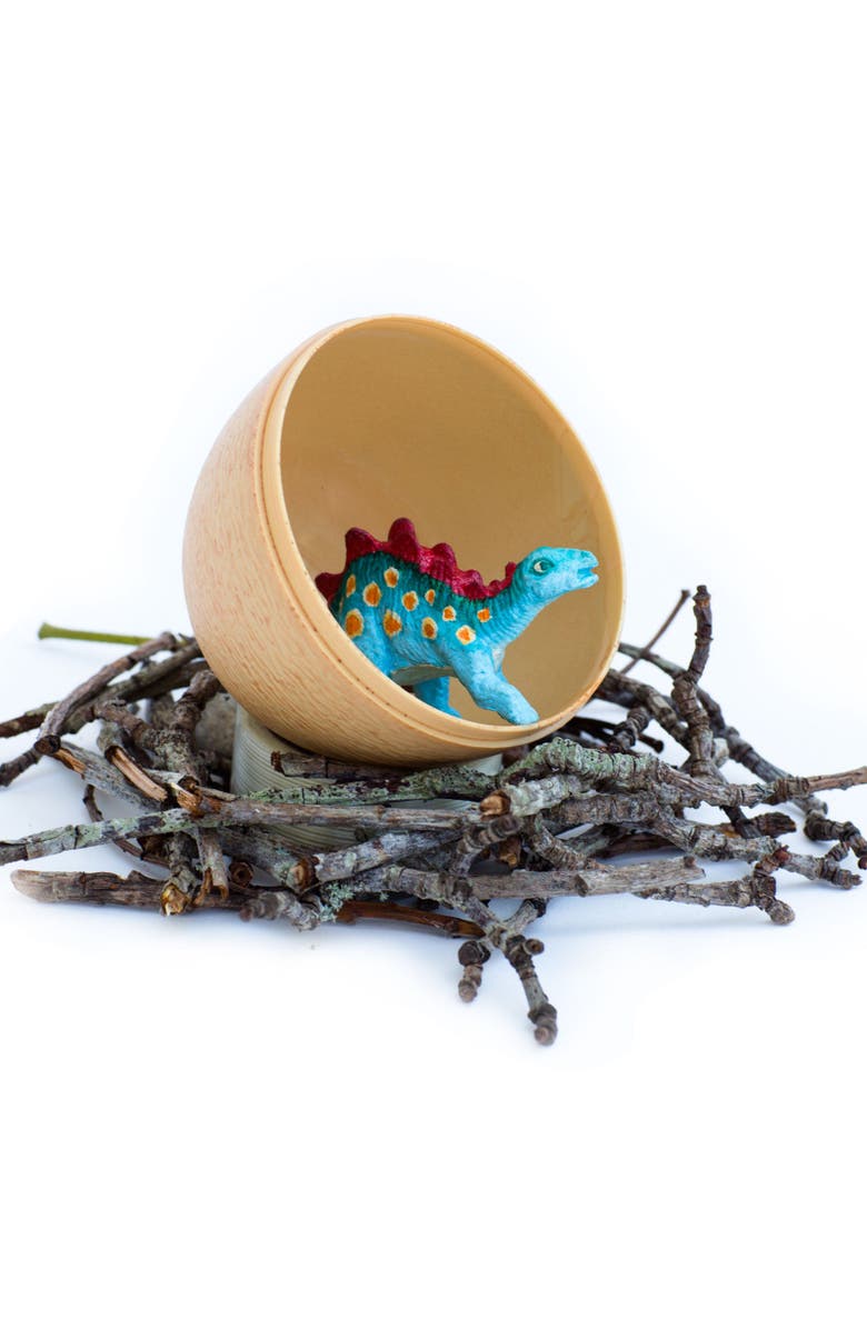 Safari Ltd. Dino Dana Stegosaurus Baby with Egg Kids Toy Figure, Alternate, color, NO COLOR