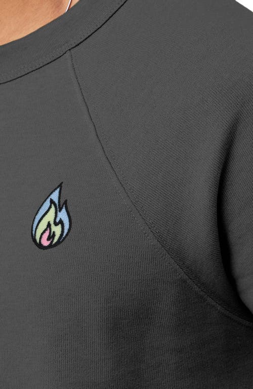 DALIX DALIX FIRE FLEECE SWEATSHIRT