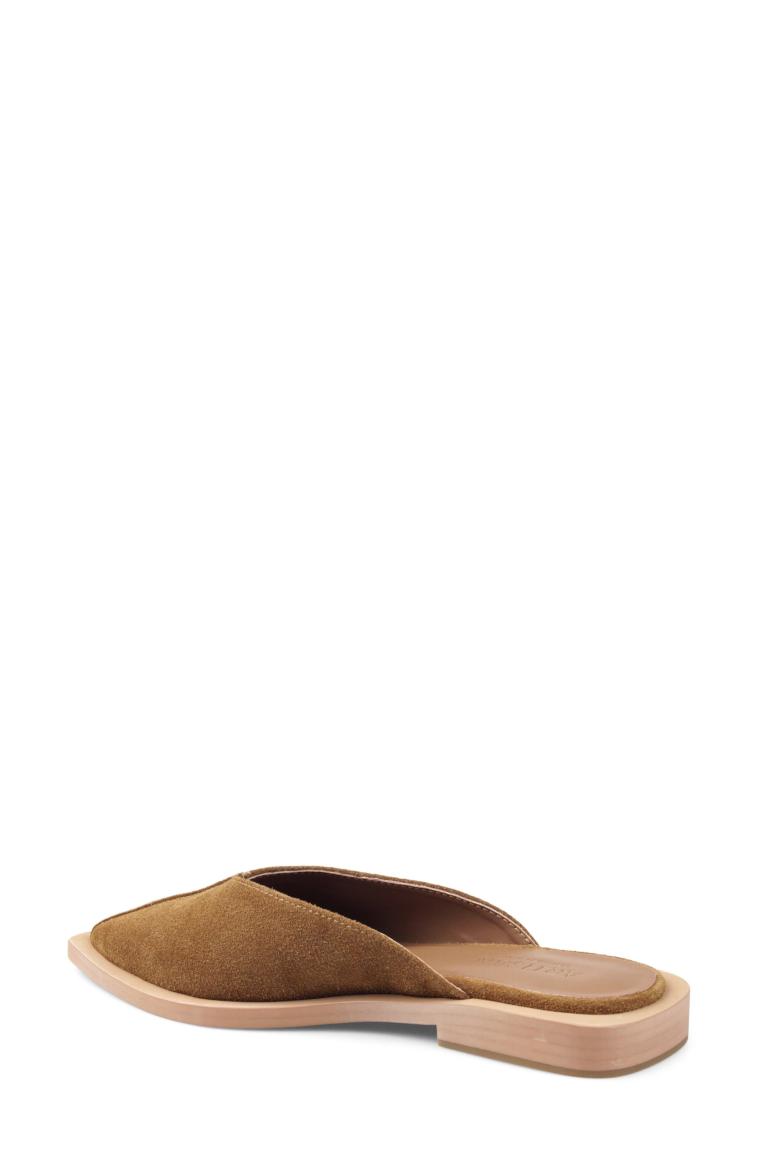 Pointed Toe Mule, Alternate, color, COGNAC SUEDE