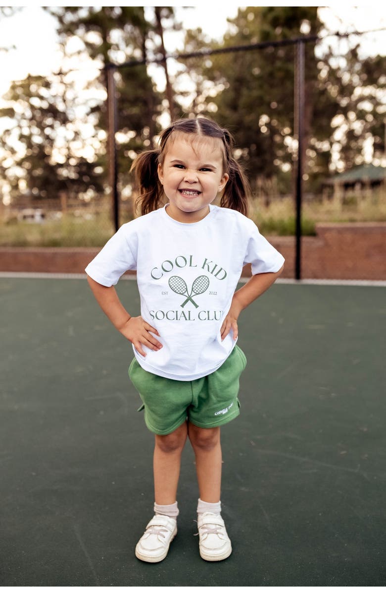 Charlie Lou Baby<sup>®</sup> Cool Kid Athleisure Shorts With Pockets, Alternate, color, Green