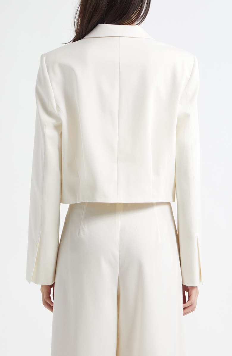 TWP Stretch Cotton & Wool Blazer with Pleat Placket, Alternate, color, 