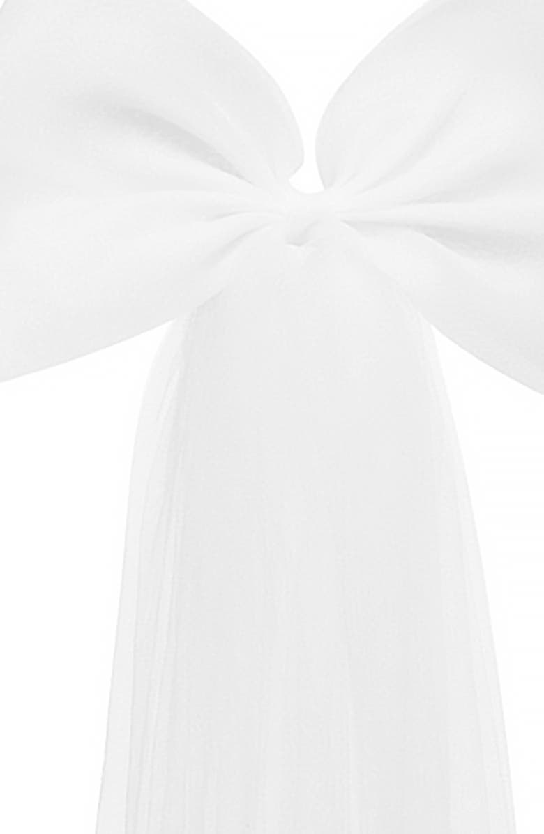 Brides & Hairpins Jagger Long Bow Hair Comb, Alternate, color, Ivory