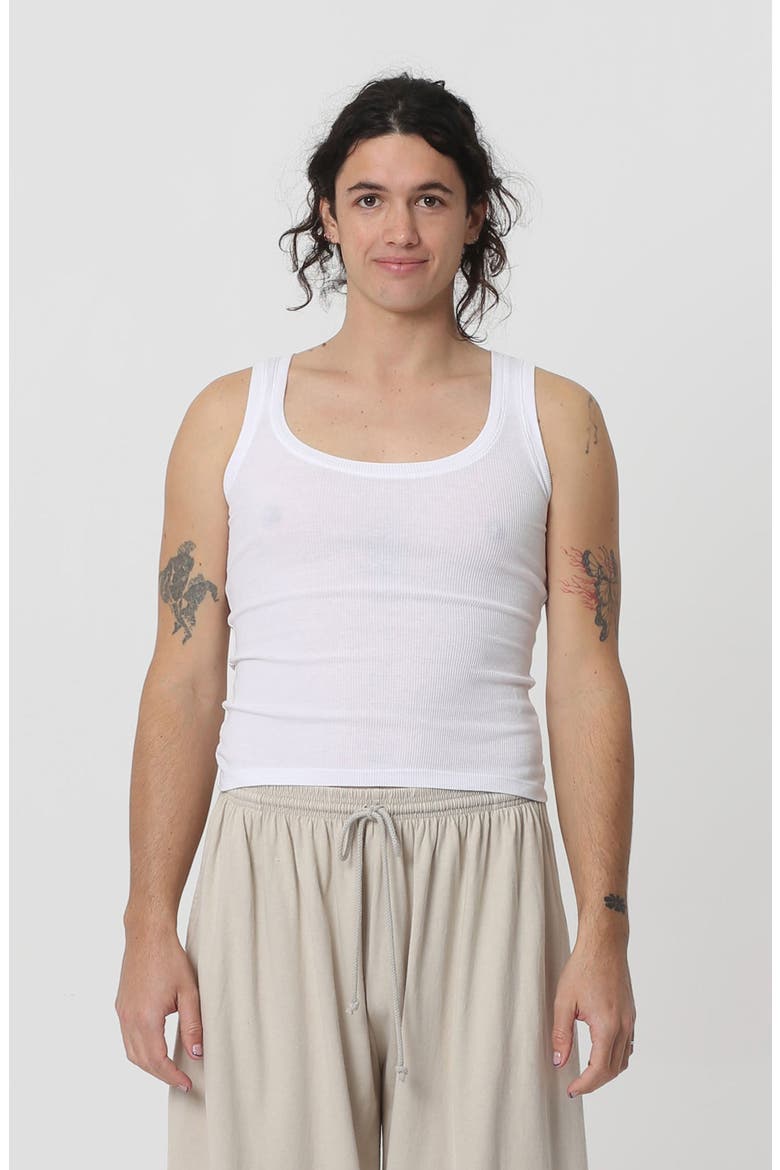 The Tank, Alternate, color, White