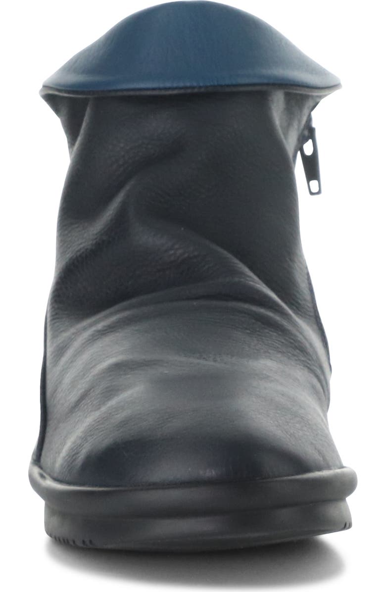 Softinos by Fly London Rara Wedge Bootie, Alternate, color, Navy