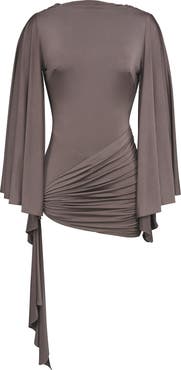 HOUSE OF CB Lavine Batwing Sleeve Minidress