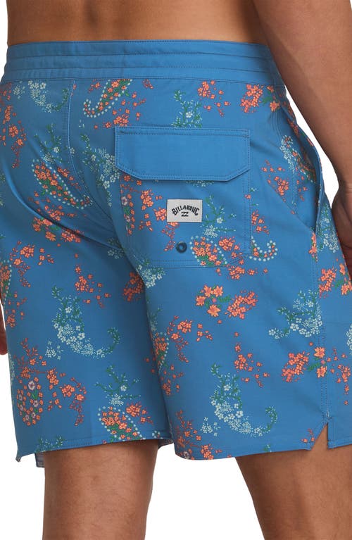 Billabong Good Times Lo Tide Board Shorts In Bay Blue
