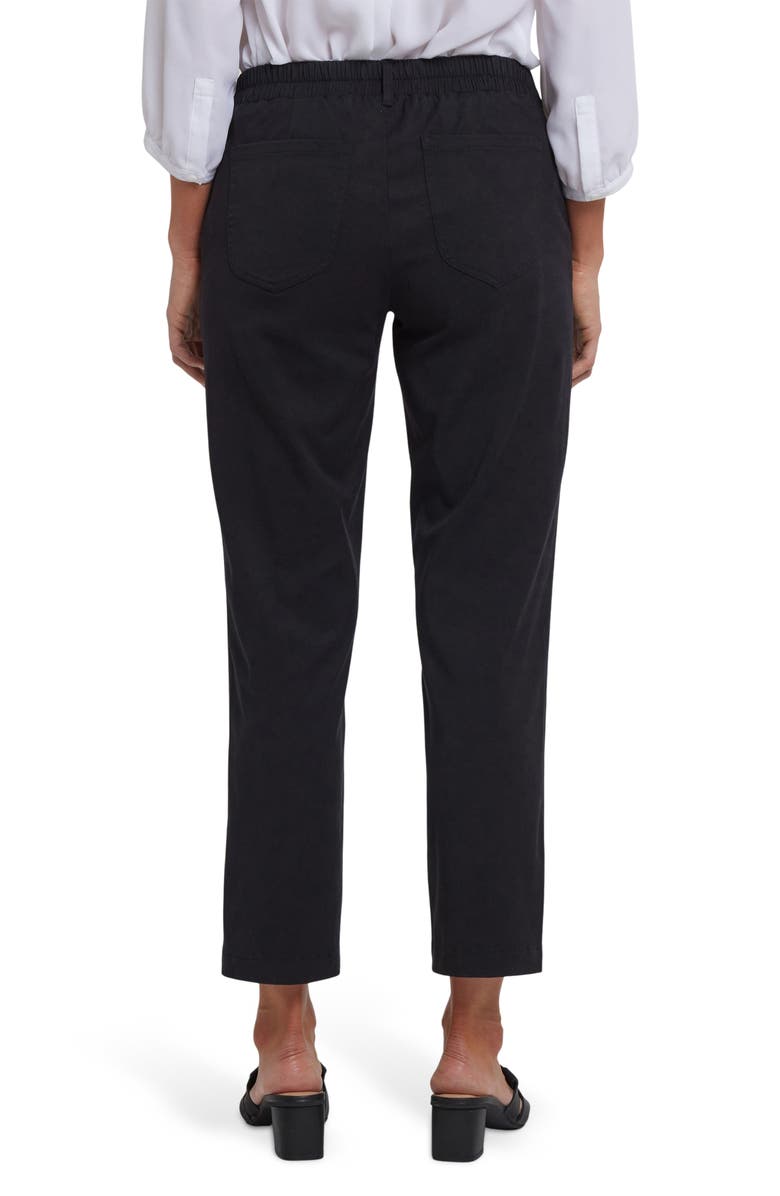 NYDJ Easy-Fit Ankle Trouser Pants, Alternate, color, Black