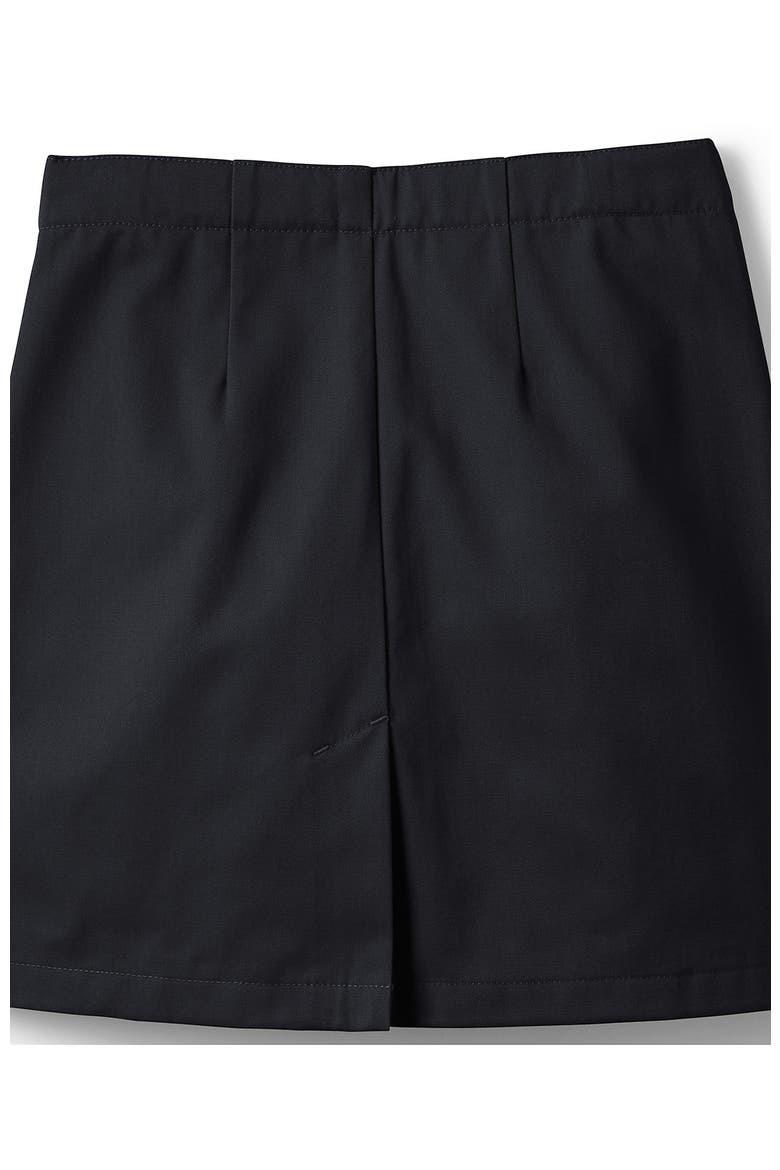 School Uniform Girls Plus Blend Chino Skort Above Knee, Alternate, color, Black