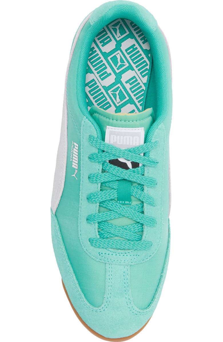 PUMA Arizona Nylon Sneaker, Alternate, color, Vibrant Green/ Lavender Pop