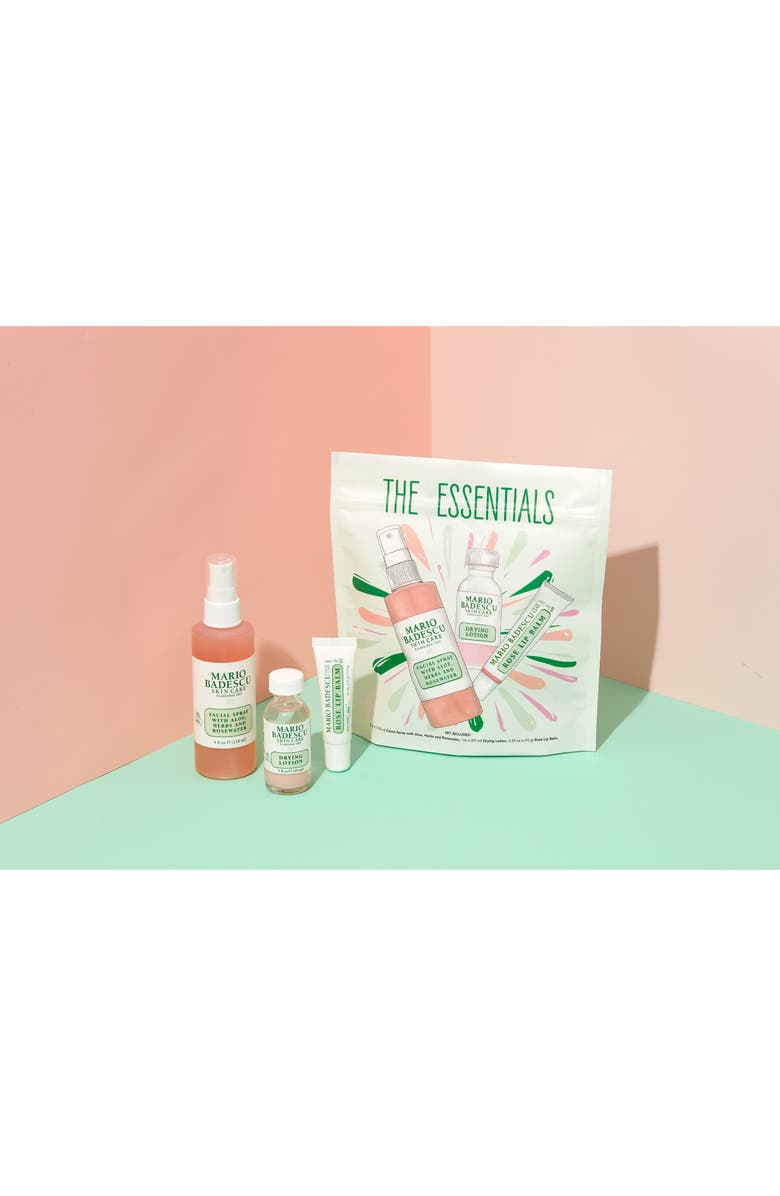Mario Badescu Full Size Drying Lotion, Face Mist & Lip Balm Set-$33 Value, Alternate, color,
