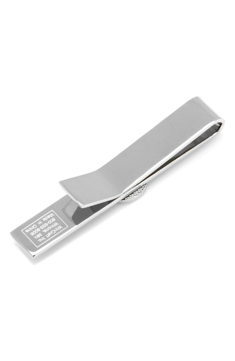 Cufflinks, Inc. New York Yankees Tie Bar, Alternate, color, Black/ Silver