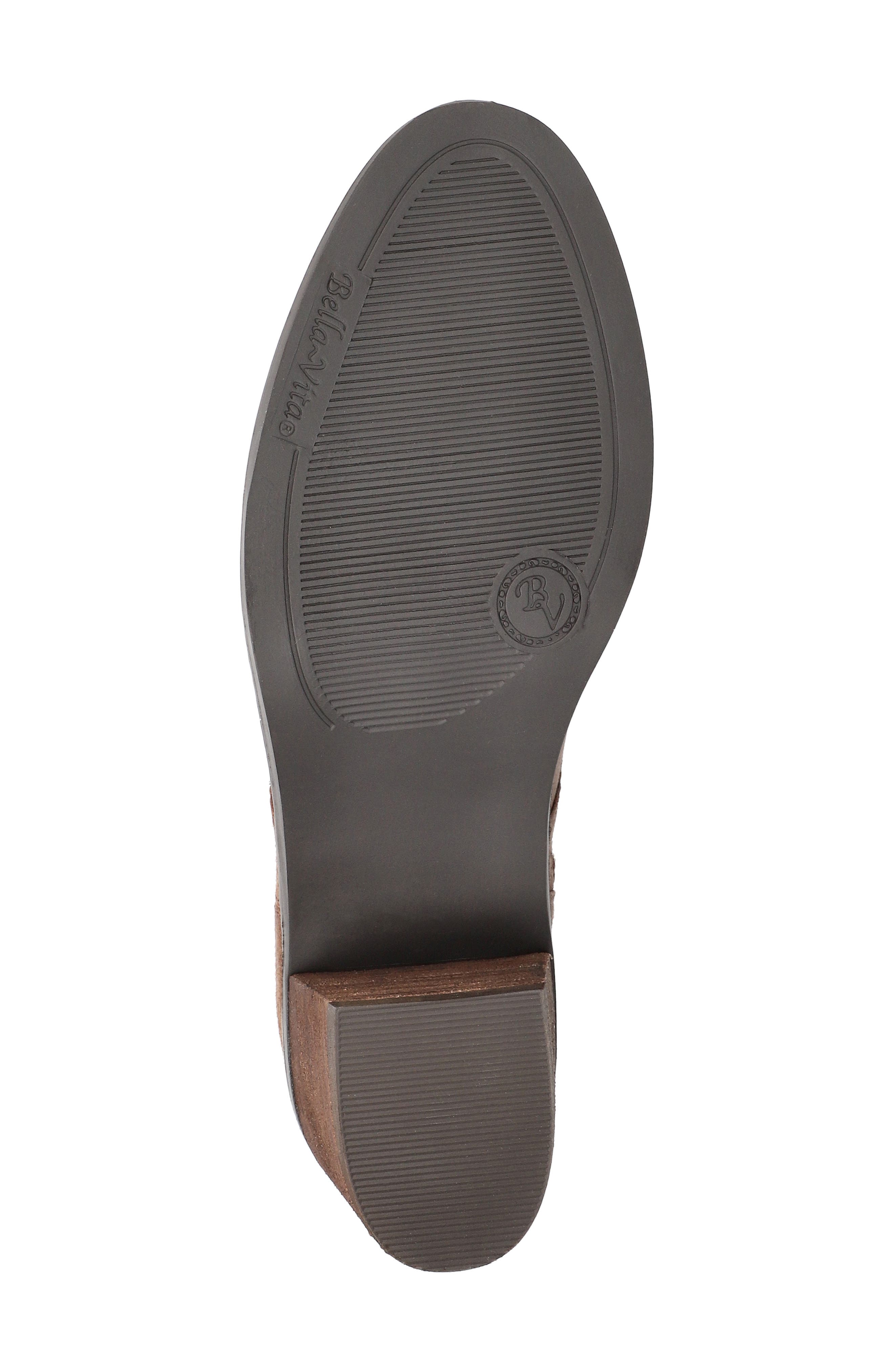 Bella Vita Bismark Lace-Up Bootie, Alternate, color, Tan