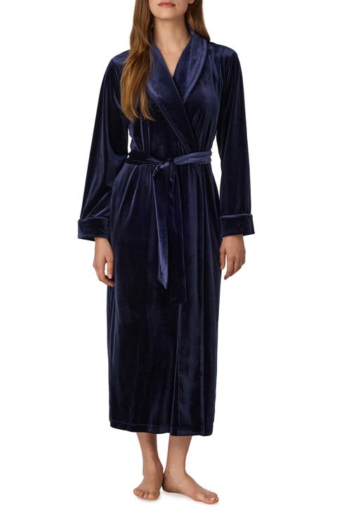 Shawl Collar Long Robe