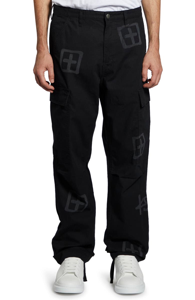 Ksubi Fugitive Kash Box Cotton Cargo Pants, Main, color,