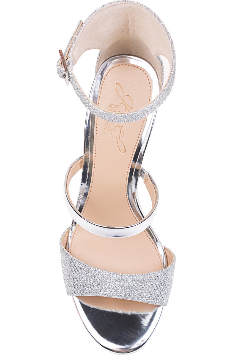 Jewel Badgley Mischka Rihanna Sandal, Alternate, color,