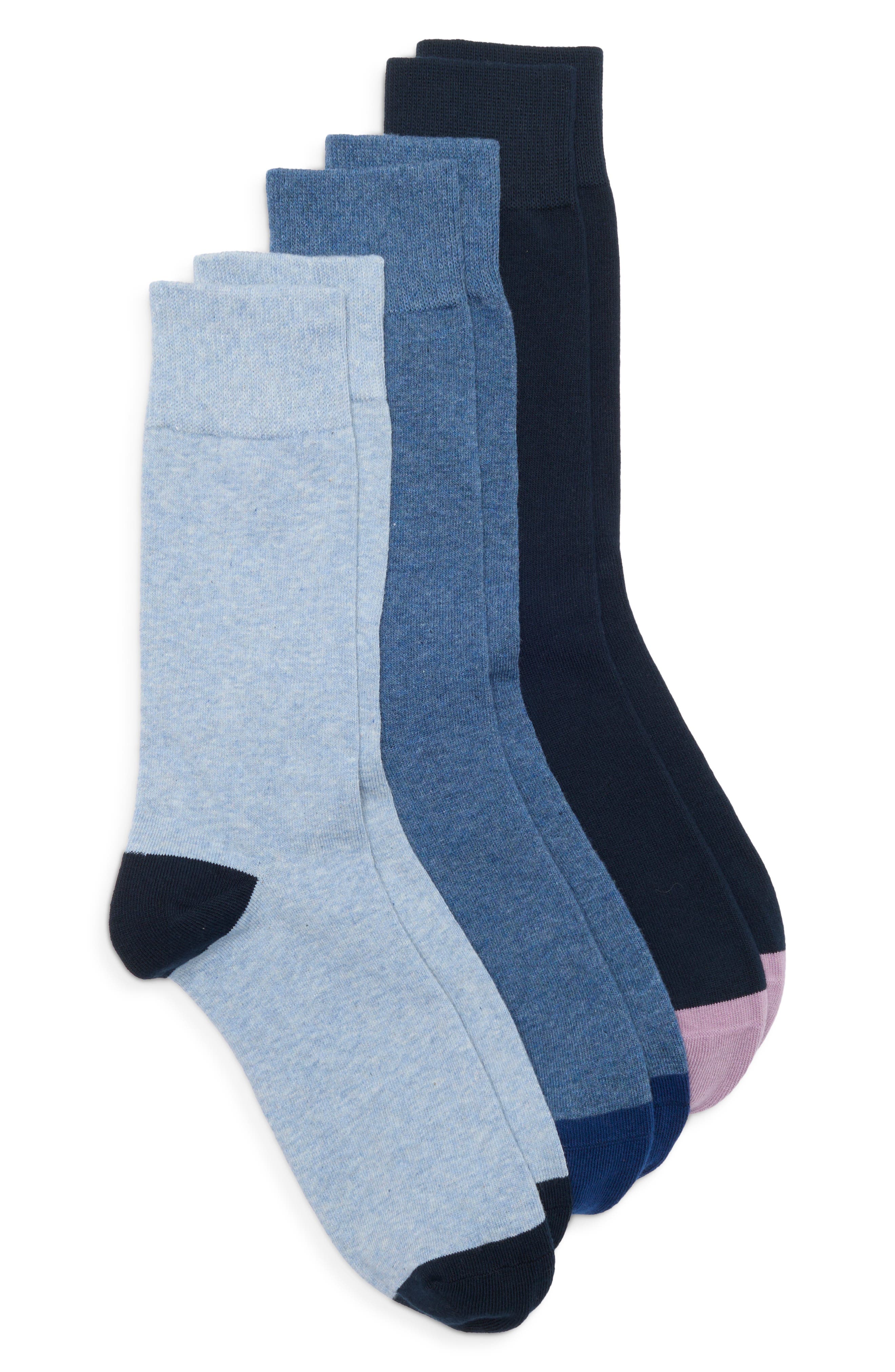 Assorted 3-Pack Crew Socks