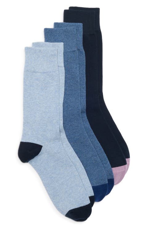 Assorted 3-Pack Crew Socks