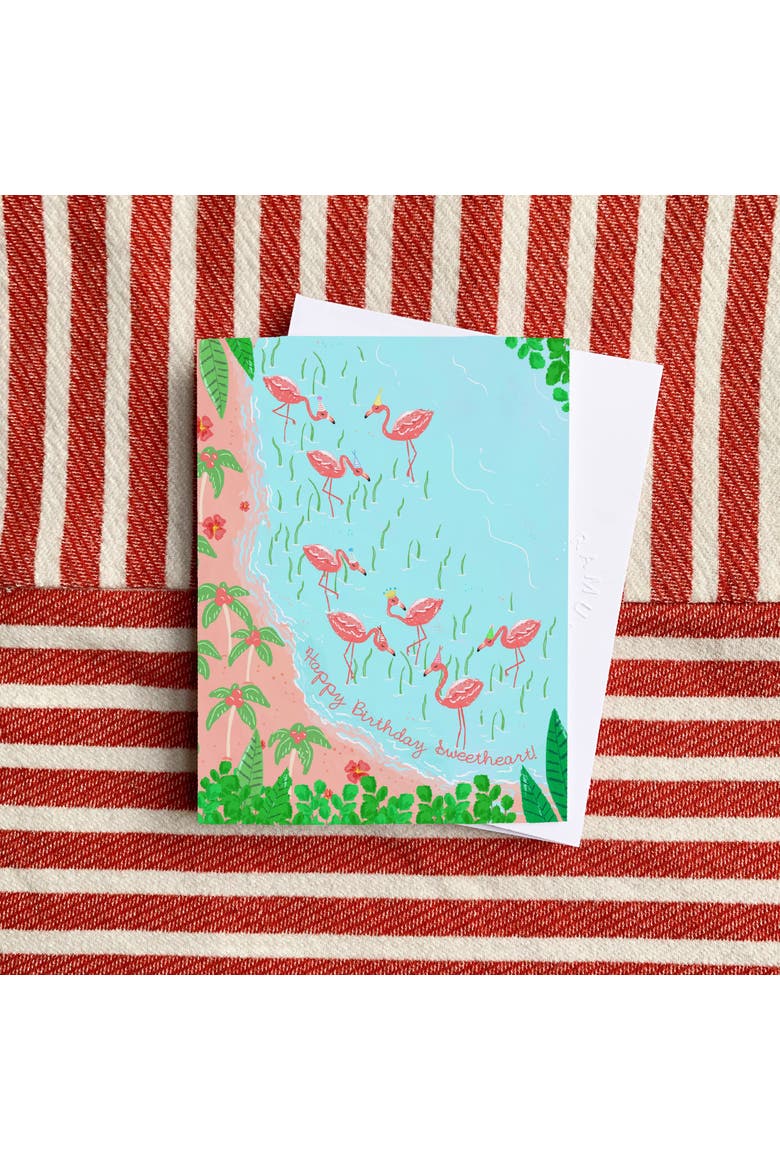 Birthday Greeting Card Pack Sets (3 ct, Assorted) Birth Month Flowers, I Heard You Turned 30, Flamingo Party, Alternate, color, Multi-Pack