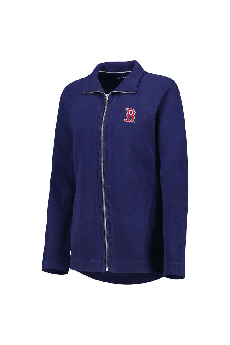 Women's Tommy Bahama Navy Boston Red Sox Aruba Raglan Full-Zip Jacket, Alternate, color, Navy