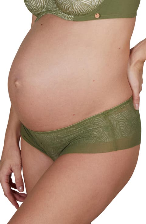 Dahlia maternity shorts